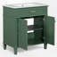 30" Single Bathroom Vanity With Ceramic Sink-1033050336