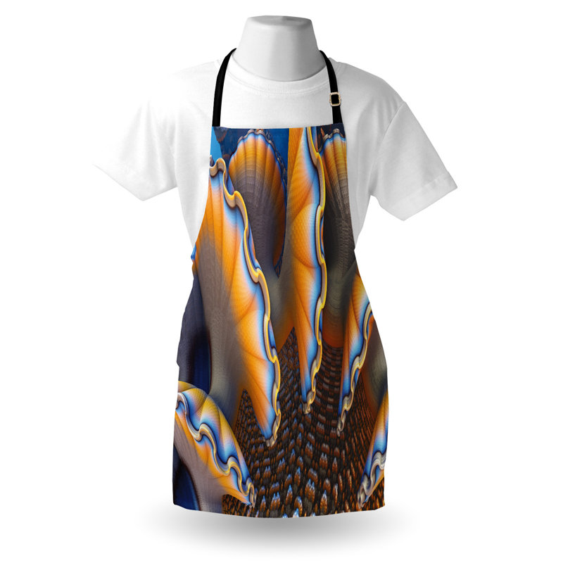 No Pattern Bib Apron