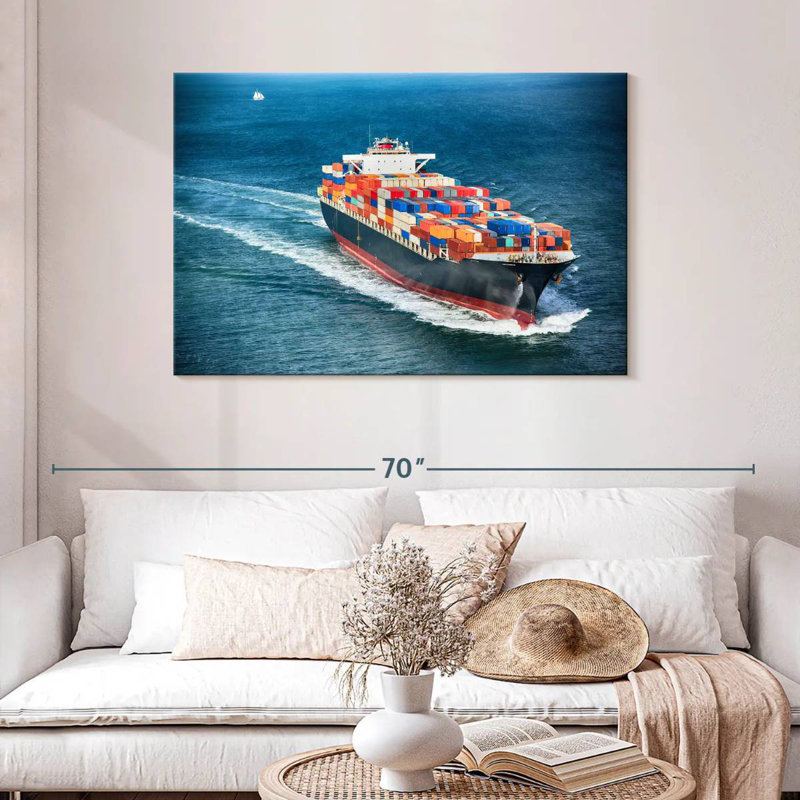 Mehar Ocean Ship, 30" H x 45" W