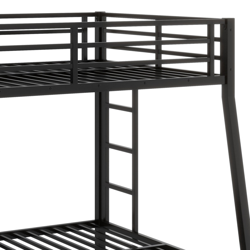 Metal Bunk Bed For Teens And Adults, Full XL over Queen