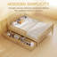 Lit plateforme simple en bois-161660610