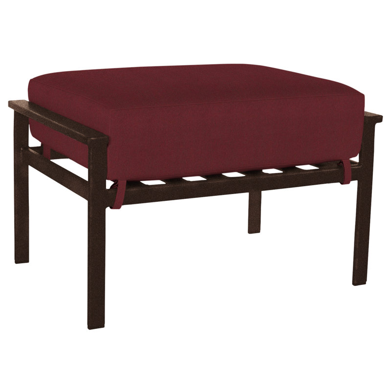 Marin Outdoor Ottoman, Copper Creek, Harris Stone