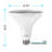 15 W PAR38 E26/Medium (Standard) LED Smart Bulb-57955206