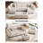 Buckleton 116.6'' Modular Upholstered Sectional Sofa Bed Tufted Cushion Velvet Storage Couch Sleeper-1702846637