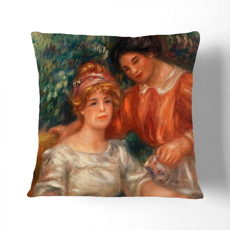 Square Cushion, Stone, 55cm H x 55cm W x 20cm D