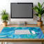 Grand tapis de bureau imperméable 32 po x 16 po CounterArt