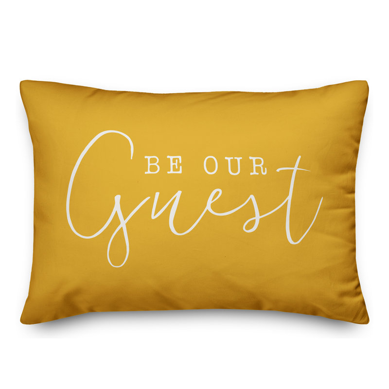  Coussin Be Be Invite, Jaune