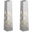 Solar Powered Steel Pathway Light-124424825-124424831