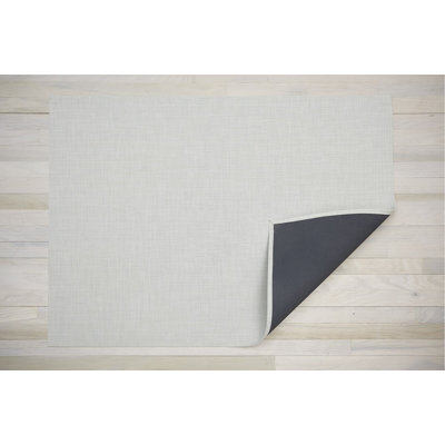 Mini Basketweave Vinyl Indoor / Outdoor Area Rug