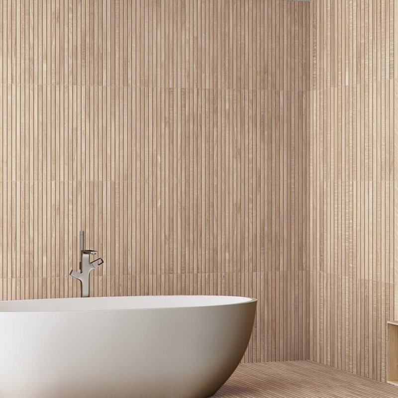 Kenridge Ribbon 24X48 Matte Porcelain Tile, Brown