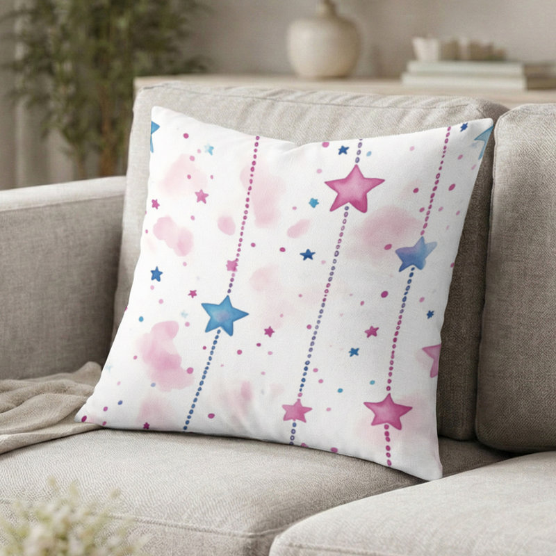 Coussin Starburst, H 20 po x l 20 po