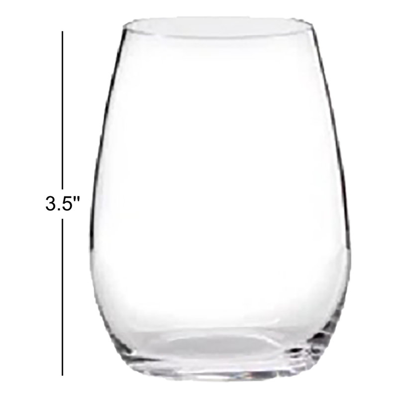 RIEDEL The O Wine Tumbler Spirits/Fortified Wines/Cask Aged Brandies Glass