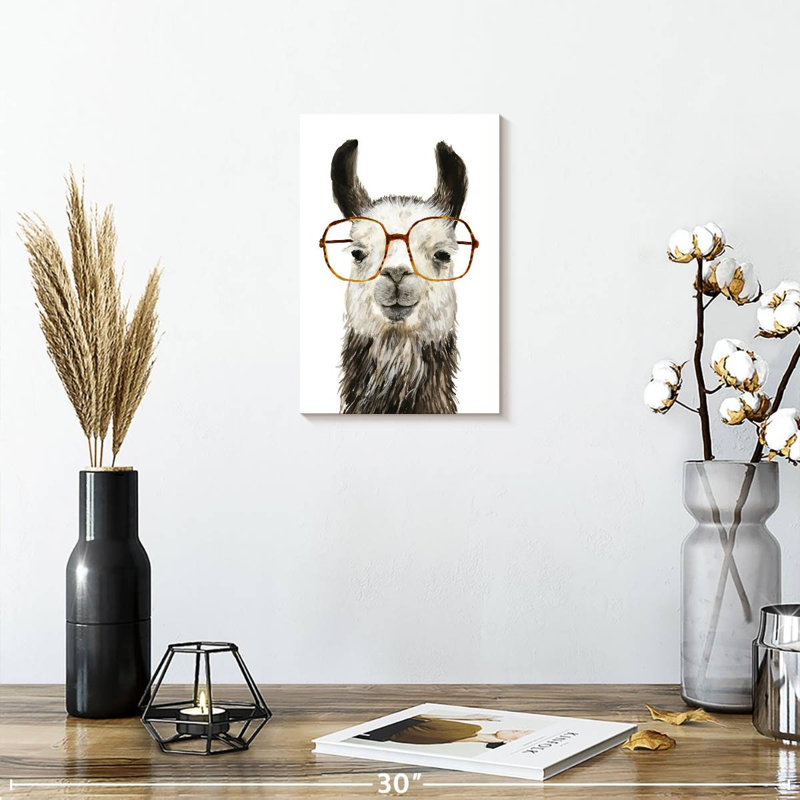 Brampt Hip Llama III, 12" H x 8" W