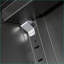 Armoires, armoire de rangement industrielle avec 2 portes 2 tablettes réglables | Acier noir