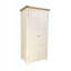 2 Door Solid + Manufactured Wood Wardrobe-20598474