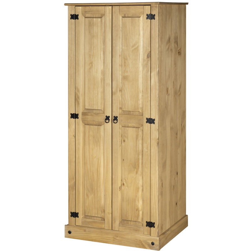Saragosa 2 Door Solid Wood Wardrobe