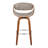 Arabelle Faux Leather Fixed-Height Bar & Counter Stool with Round Footrest (Set of 2)-108401434-108401398