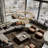 24-lights Chandelier,wagon Wheel Chandelier With Glass Shade-1142235920