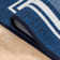 Quinnipack Dark Blue Non-Slip Area Rug
