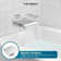 Chrome Shower Faucet System Set 12 in Rain Shower Head Mixing Valve Waterfall Tub Spout
