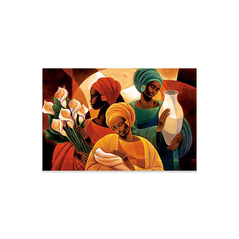 Caresse par Keith Mallett - impression sans cadre, H 16 po x l 24 po x P 0,25 po