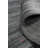 Chic Gray Gabbeh Style Area Rug 8x9 with Scattered Design Highlights