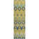 Premium Machine Washable Alliah AMF108 Yellow Rug