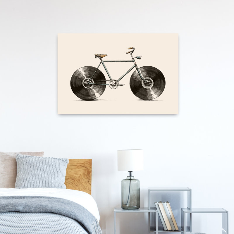 Reproduction d'art mural rétro en vinyle rétro, 24" H x 36" W