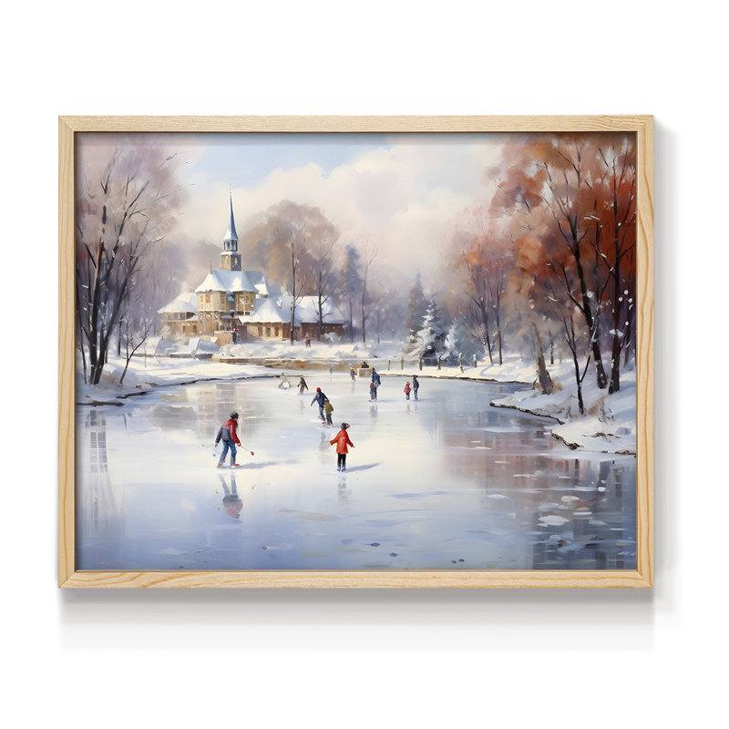 Paysages rétro-DCCDXVVI-impression encadrée - réaménageable, H 11 po x l 14 po, Naturel