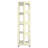 4-Tier Heavy-Duty Rotating Bookshelf with 360° Wheels and Adjustable Storage Space-1097291413
