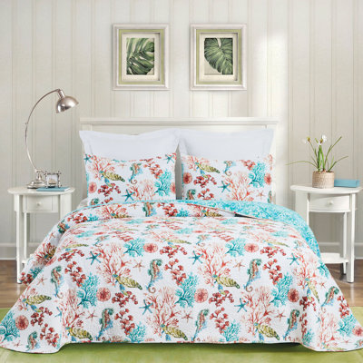 Cotton Quilted Coverlet
