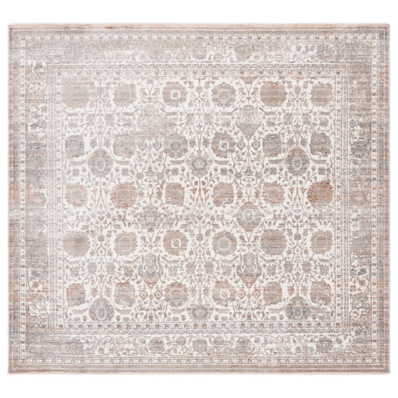 Sorrels Performance Oriental Rug, Square 6'3"