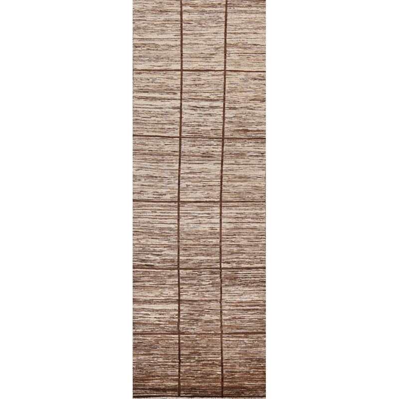 Handmade Gabbeh Runner Rug 3x10