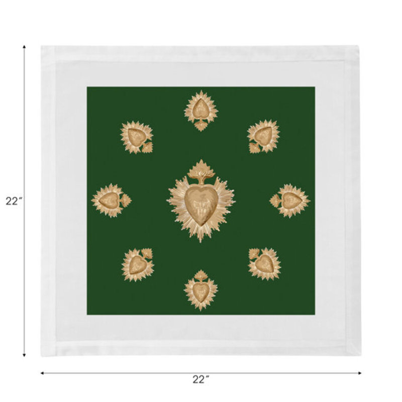 Exvote Cotton Sateen Dinner Napkins