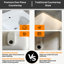 Meuble-lavabo suspendu de 122 cm (48 po) en fini noyer avec lavabo monobloc sans joint.