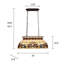 Luminaire suspendu pour îlot de style victorien 3 lumières CHLOE Lighting