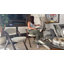 Ensemble de 2 chaises pliantes rembourrées et rembourrées Modern-130036932-130036929