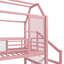 Lit mezzanine simple avec glissade et escalier-1885639543