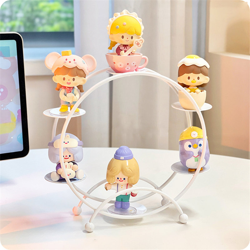 Boîte décorative en métal Amauche, Blanc