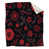 Noir / rouge foncé