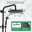 Shower System, Wall Mounted Adjustable Shower Faucet