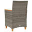 Chaises de patio avec coussins 2 pièces Red Barrel Studio® Red-927085333
