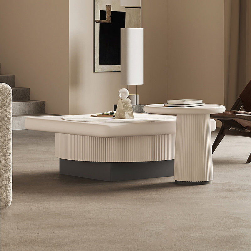 Table basse en bois de style nordique
