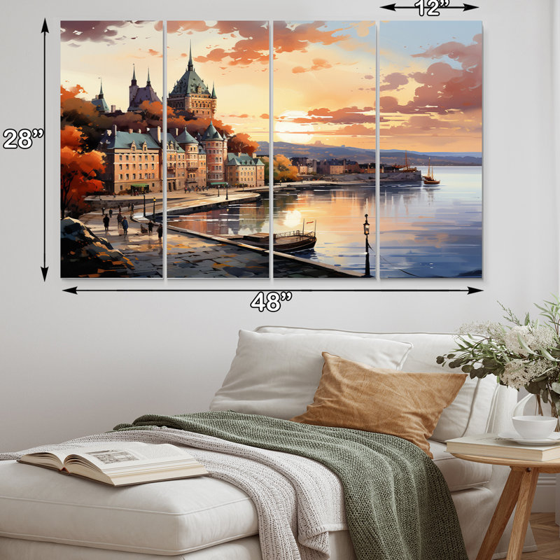 Traditional Cities & Countries Wall Decor on Metal