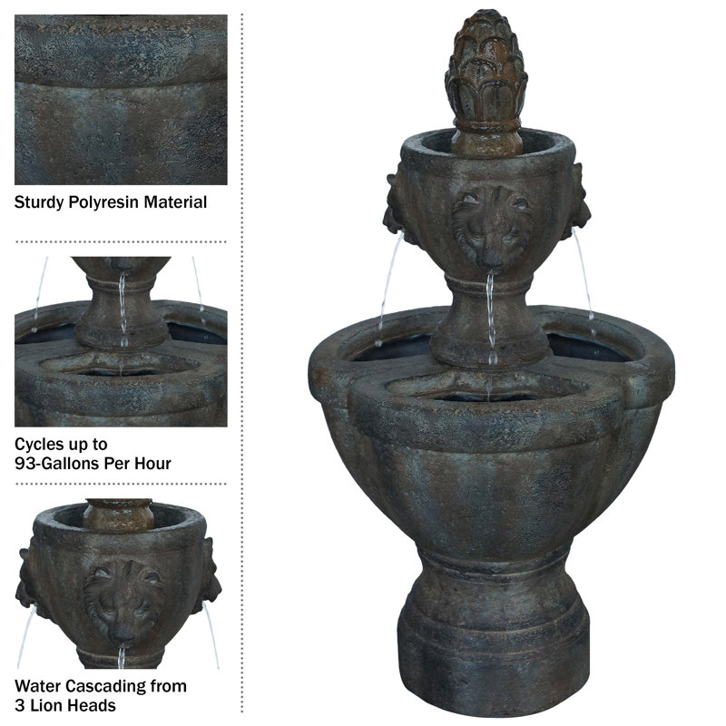 Outdoor Weather Resistant Floor Fountain