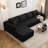 135.4"Cloud Modular Sectional Sofa Couch with L-Shape Chaise,Modern Minimalist Upholstered Couches for Living Room Bedroom,Deep Seat Corner Couch,No Assembly Required-1630085900-1630085903