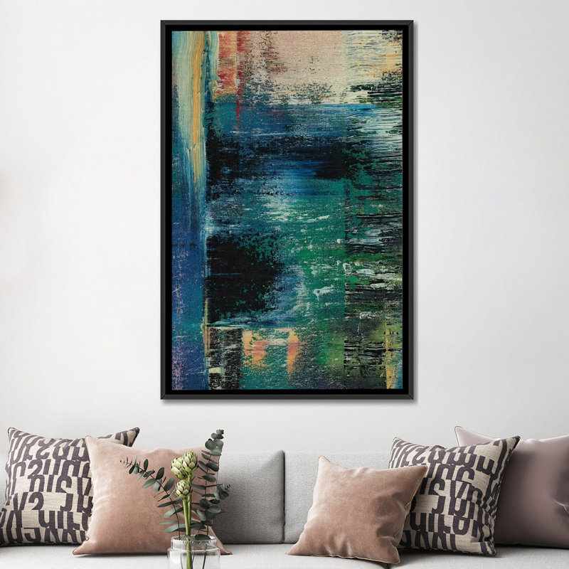 «Alive One» par Spencer Rogers - reproduction d'art sur toile tendue, H 26 po x l 18 po x P 1,5 po, Toile avec cadre noir