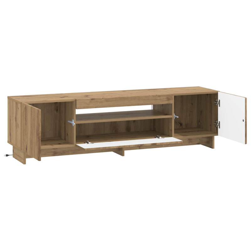TV Stand for TVs up to 65", Artisan Oak