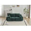 Canapé moderne en mousse à mémoire de forme compressée, grands canapés modulaires à 2 places pour le salon, canapé modulaire Cloud pour animaux de compagnie, tissu en velours côtelé, causeuse très profonde, aucun assemblage requis-1088118245