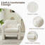 33.7" Upholstered Accent Armchair with Unique Arms-234039417